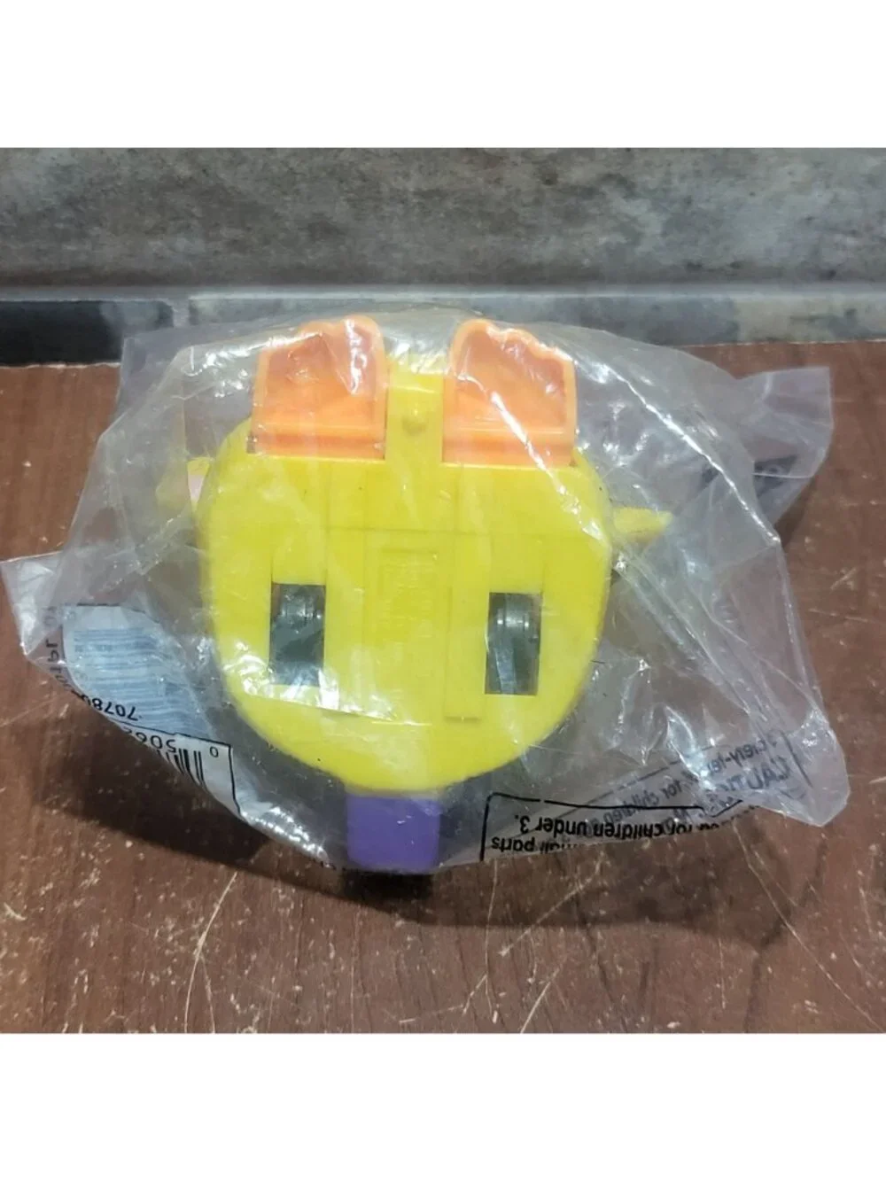 McDonalds Happy Meal Yellow Purple Furby Toy 1998 Sealed Plastic Packaging